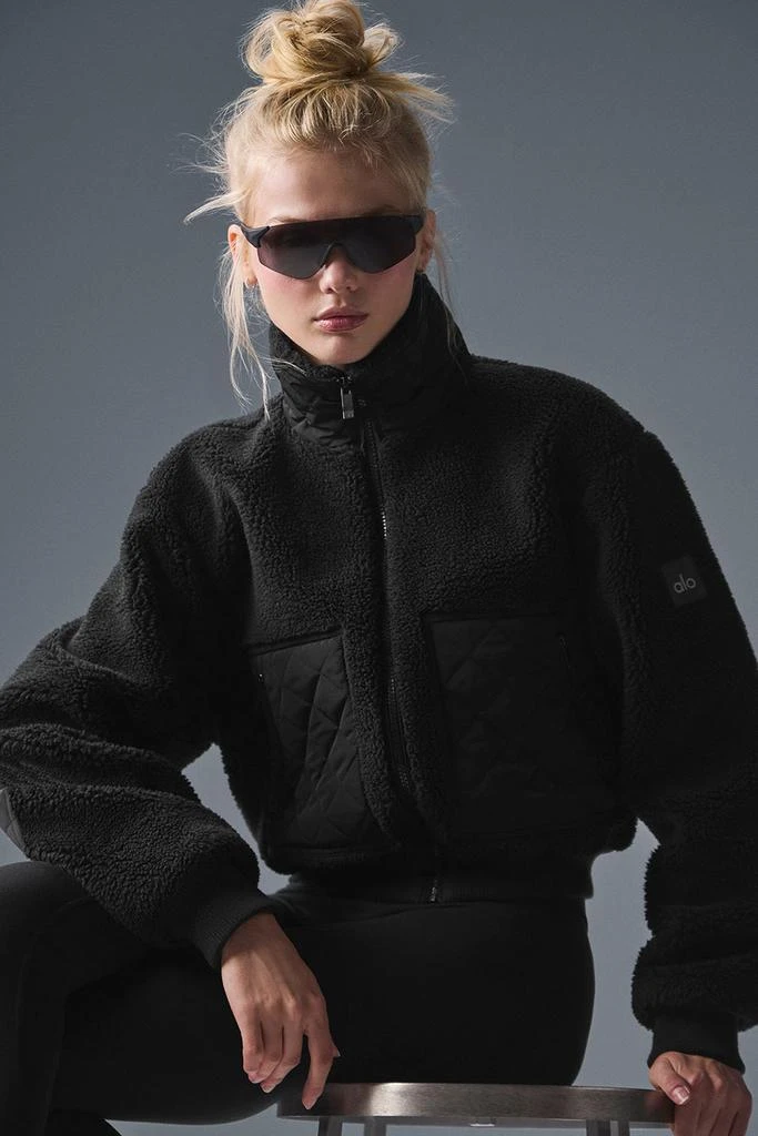 Alo Sherpa Edge Bomber - Black 1