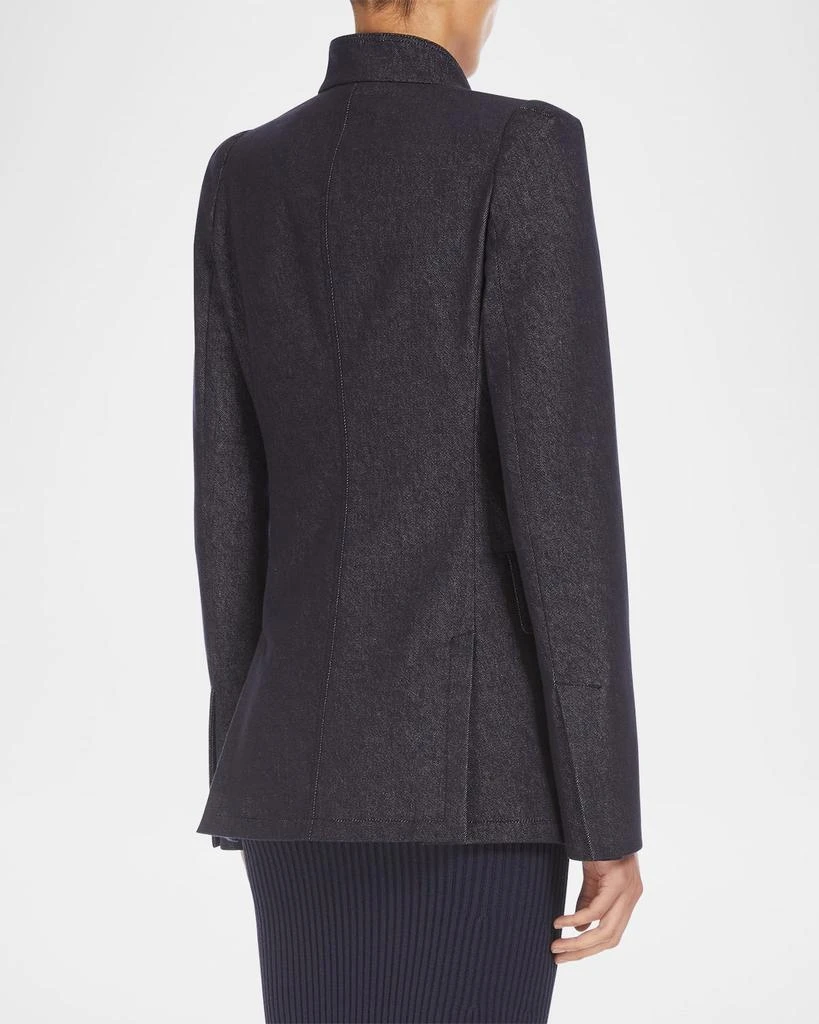 Max Mara Denim Single-Breasted Jacket 3