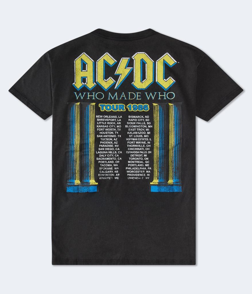 Aeropostale Ac/Dc Who Made Who Tour Relaxed Graphic Tee