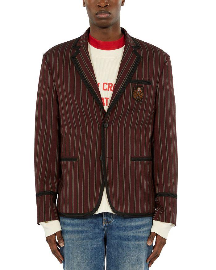 The Kooples Striped Two Button Jacket