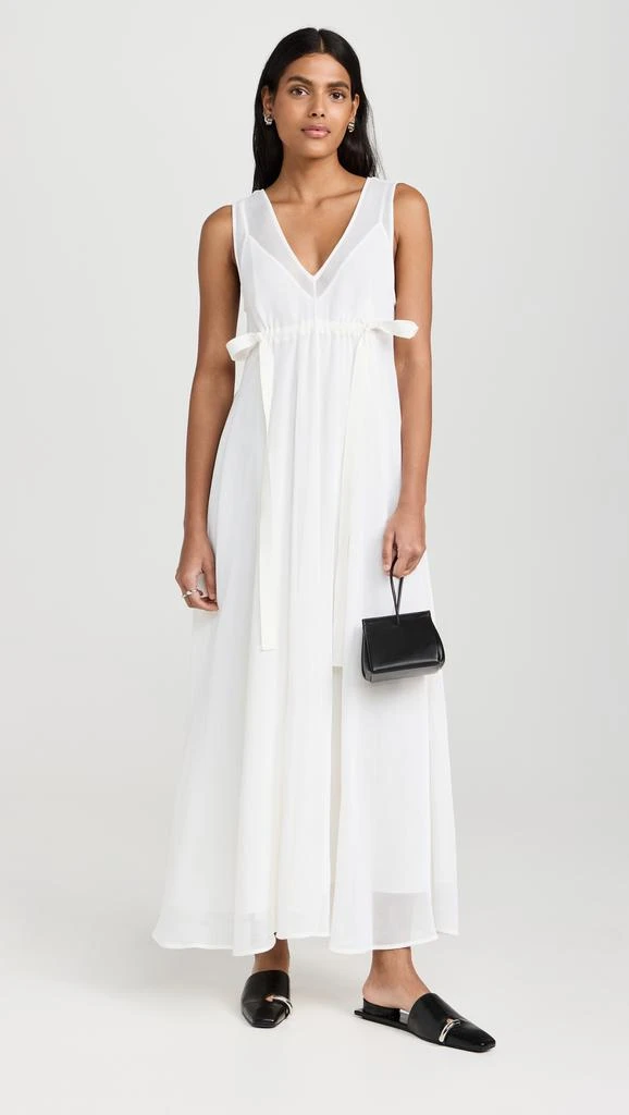 Proenza Schouler Lorna Dress In Viscose Mesh 4