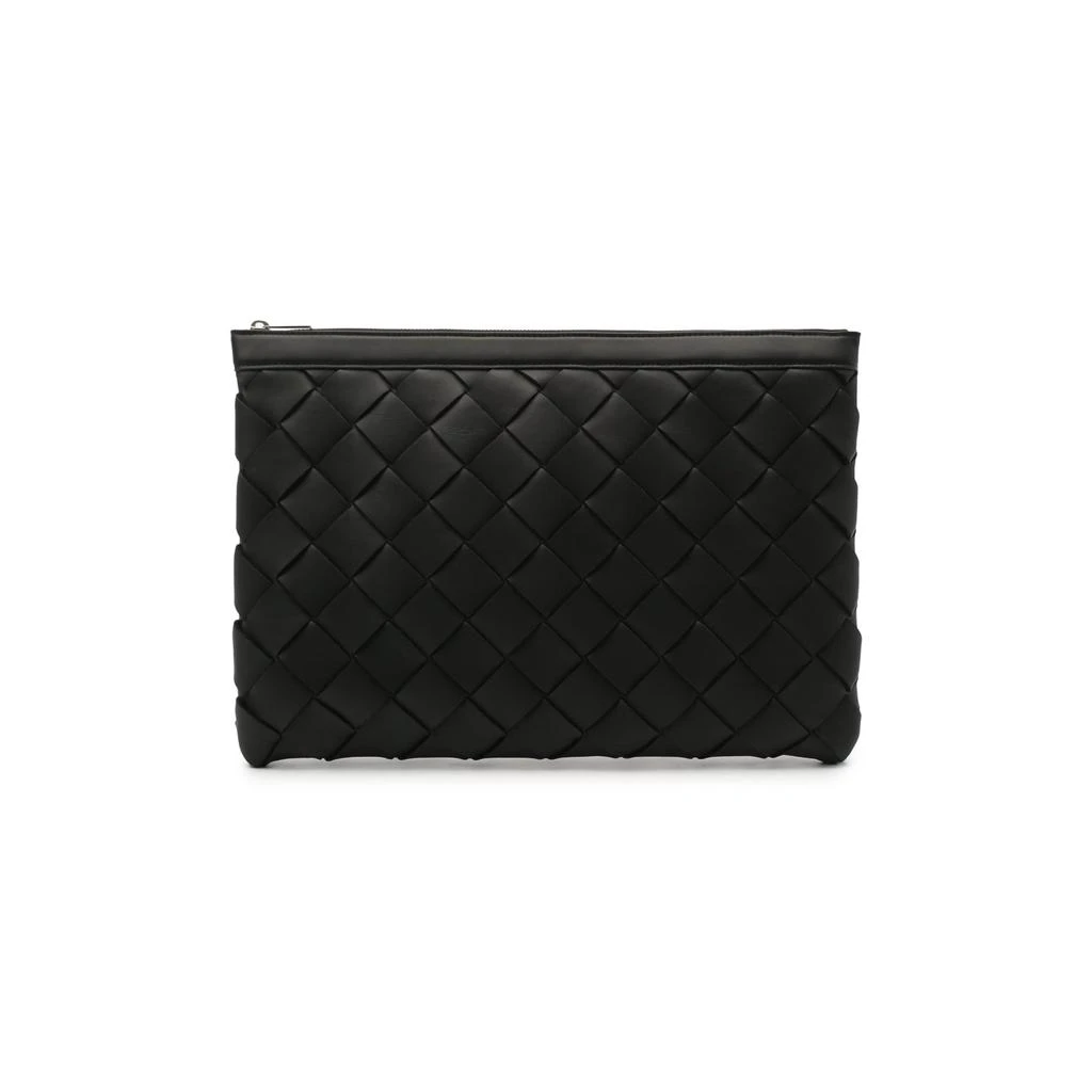 Bottega Veneta Bottega Veneta Leather Black Document Case