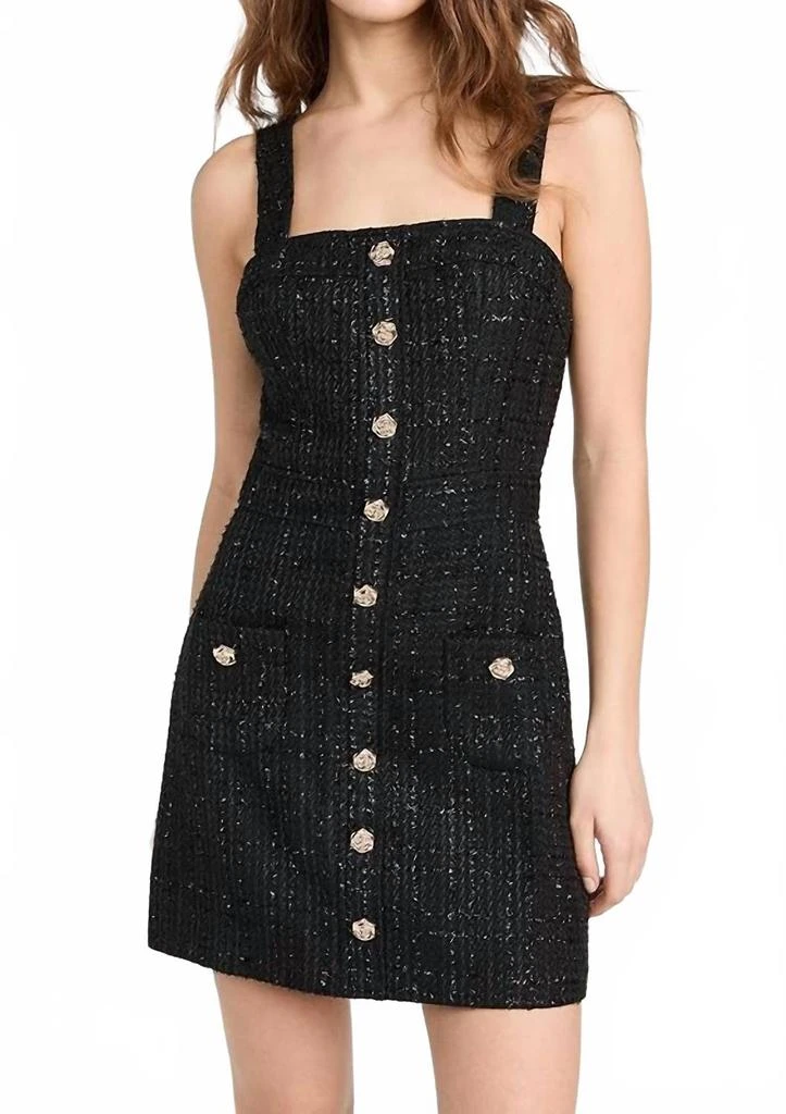 Amanda Uprichard Archie Dress In Watkins Tweed 1