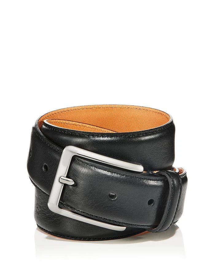 The Men's Store at Bloomingdale's Men's Square Buckle Italian Leather Belt - Exclusive 1