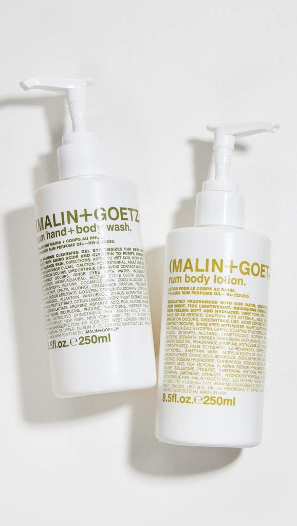 Malin + Goetz Rum body lotion, 8.5oz. 3
