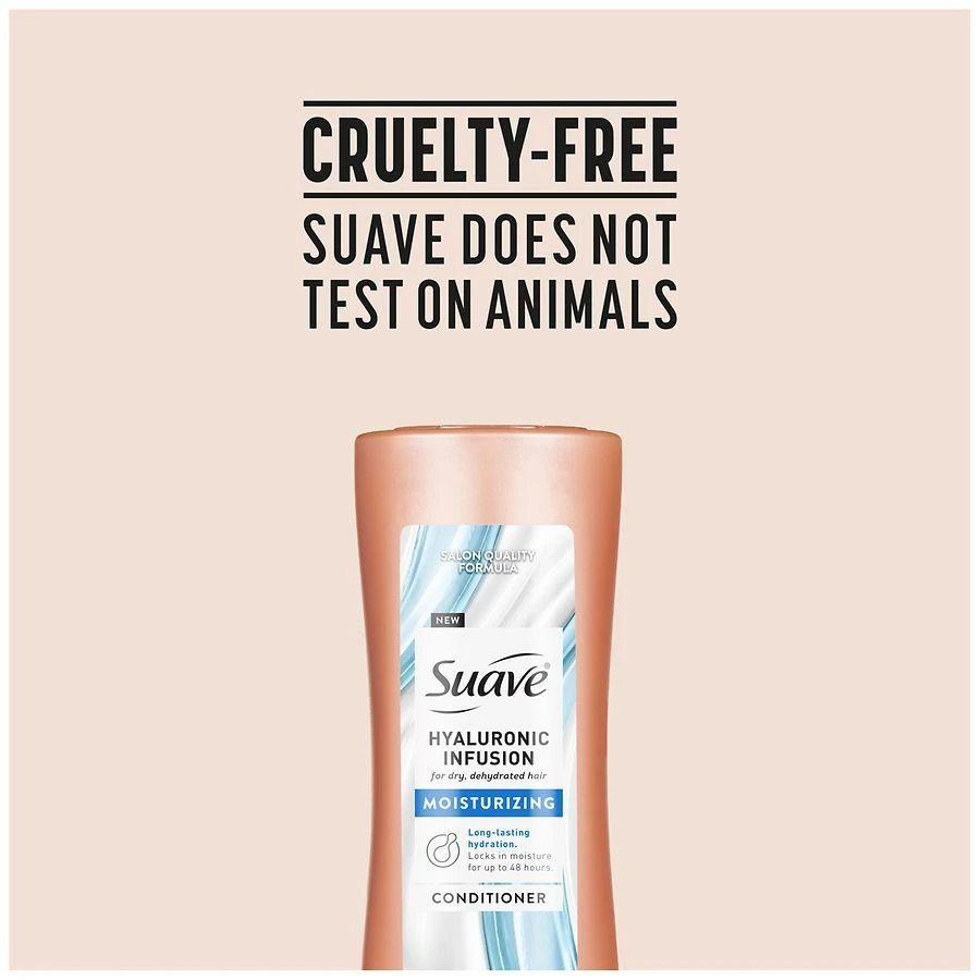 Suave Hyaluronic Infusion Moisturizing Conditioner, Long-Lasting Hydration 5