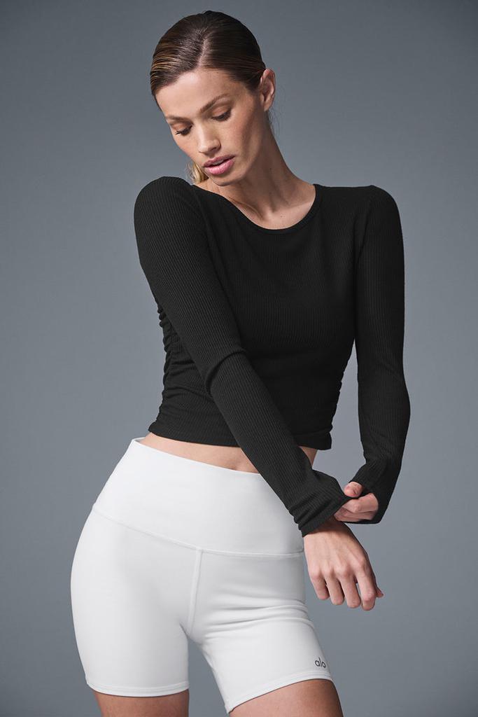 Alo Gather Long Sleeve - Ivory