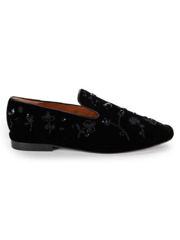 Clergerie Olia Embellished Pattern Loafers