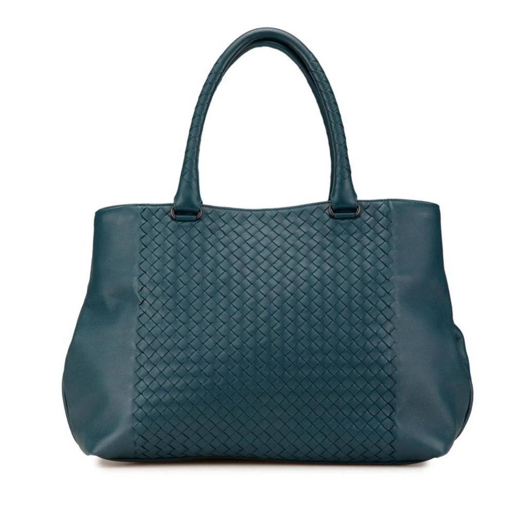 Bottega Veneta Leather Handbag Tote Bag (Pre-Owned) 1