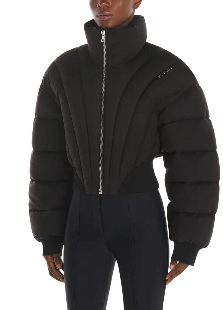 Mugler Extra-puffy puffer jacket/coat 4