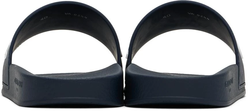 Givenchy Navy Slide Flat Pool Slides 2