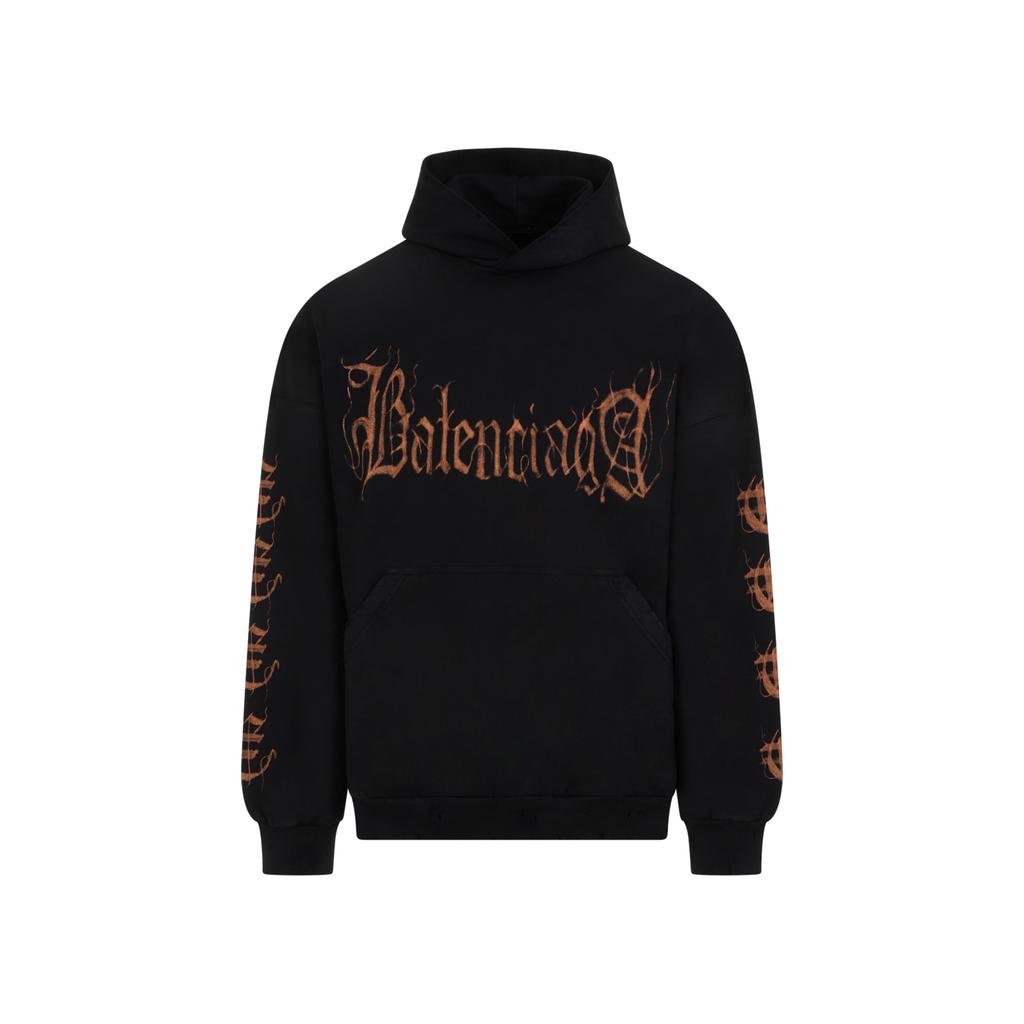 Balenciaga Large Fit Hoodie - Hoodies - BeyondStyle