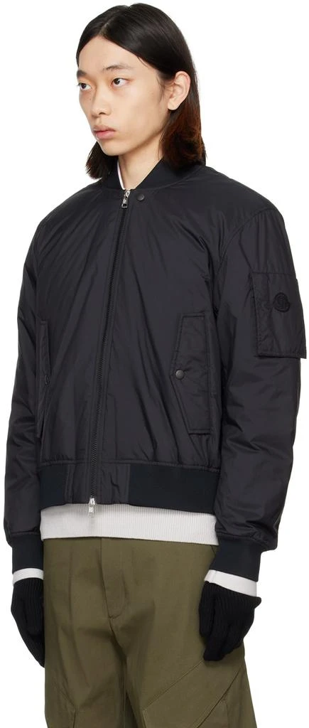 Moncler Black Patnem Down Bomber Jacket 4