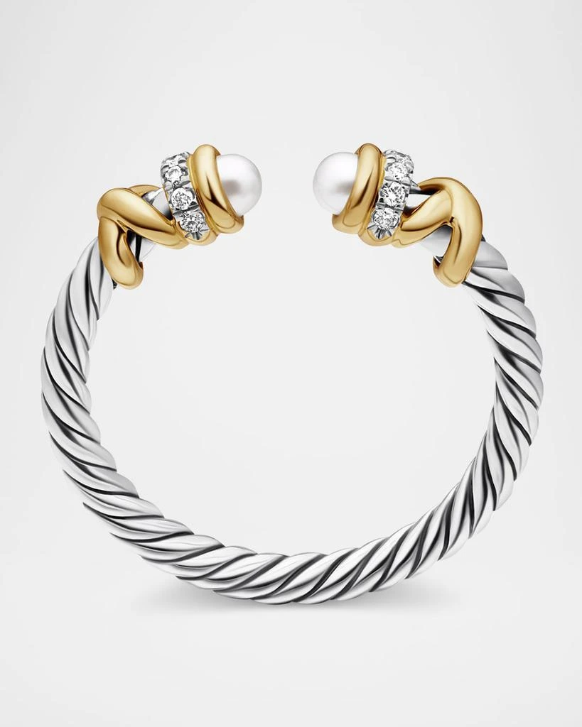 David Yurman 2.5mm Petite Helena Open Band Ring in Silver 5