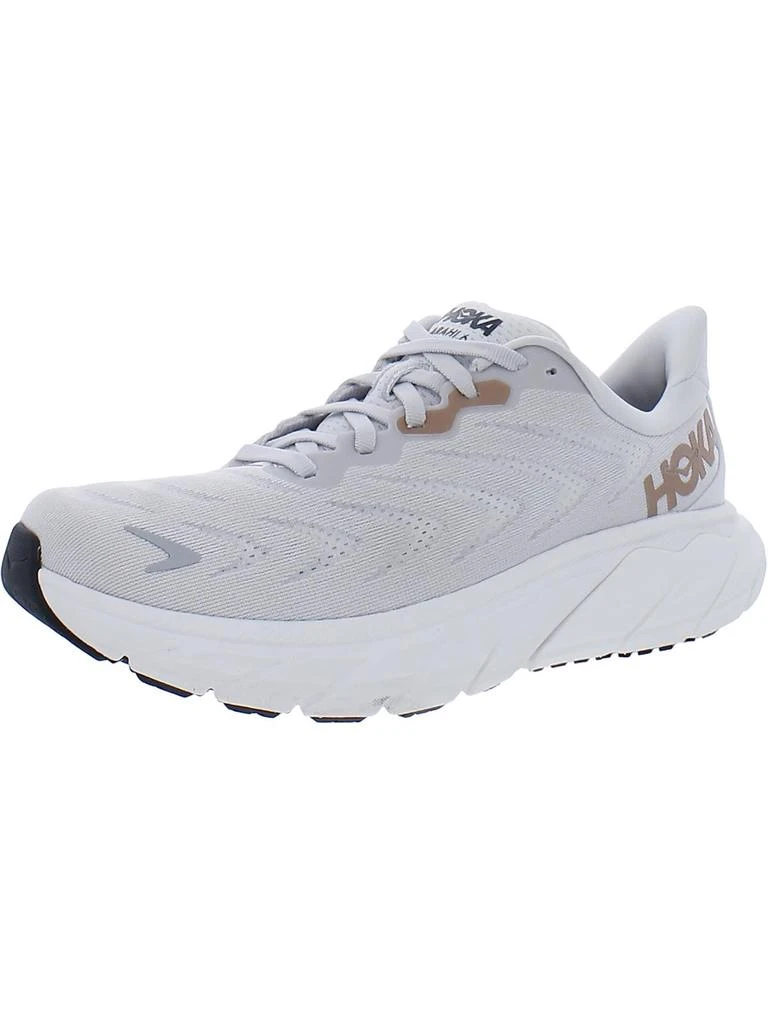 Hoka One One Arahi 6 Womens Faux Leather Mesh Running Shoes 5