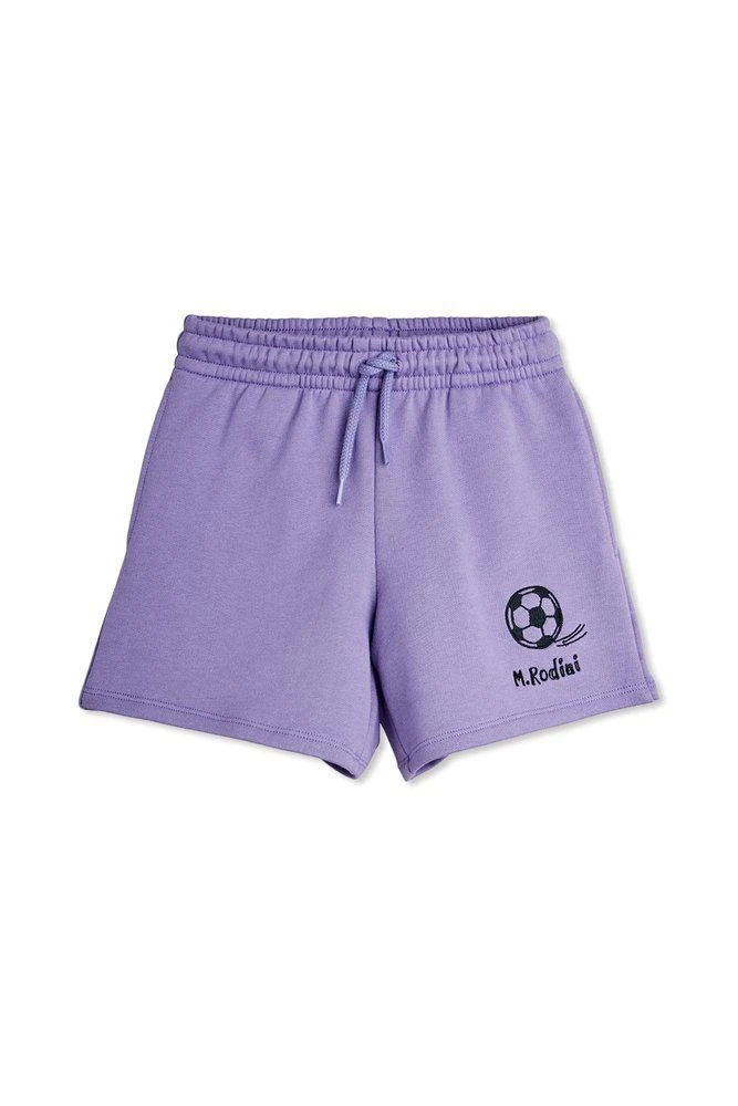 Mini Rodini Mini Rodini Logo Embroidered Shorts