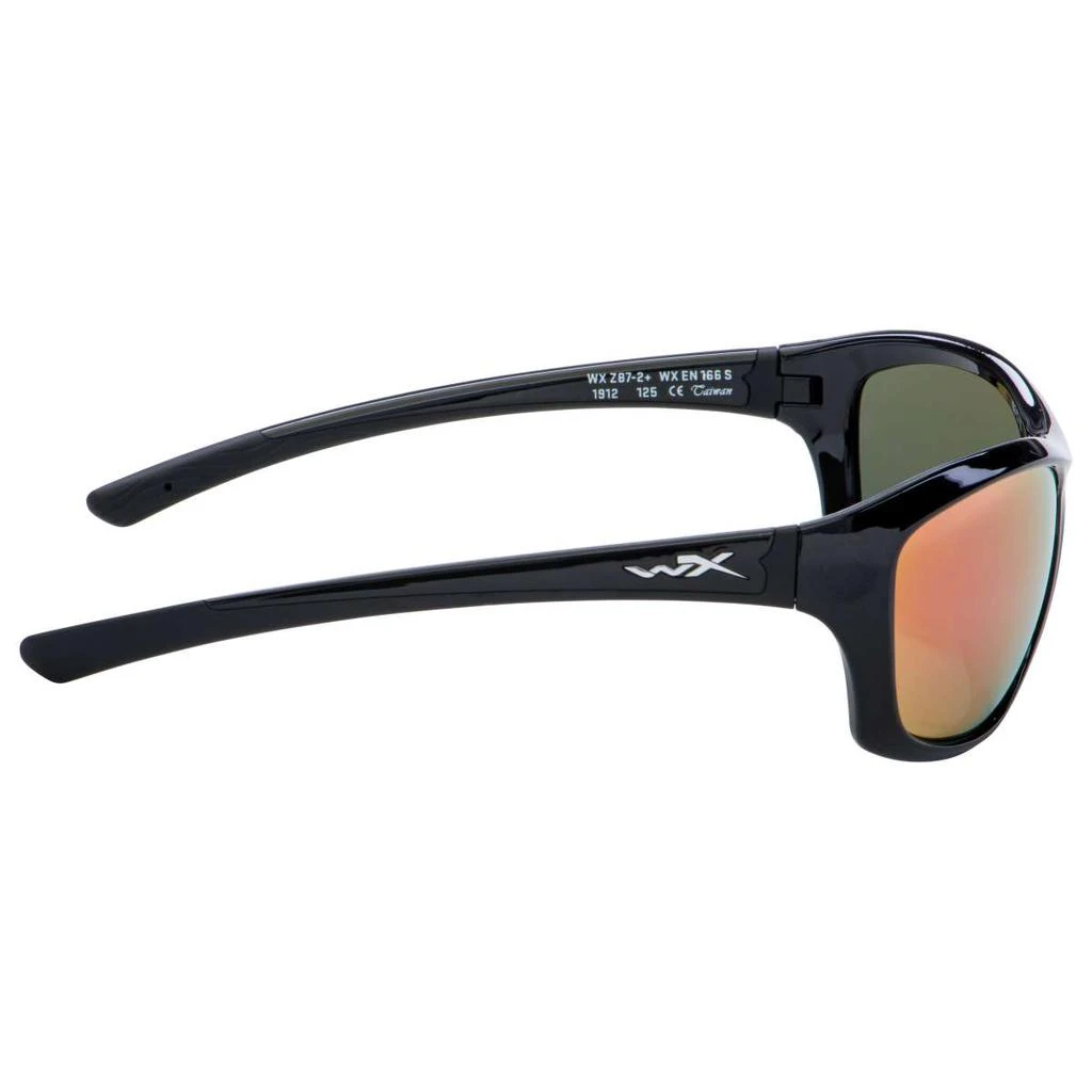 Wiley X Wiley X Women's Black Rectangular Polarized Sunglasses 3