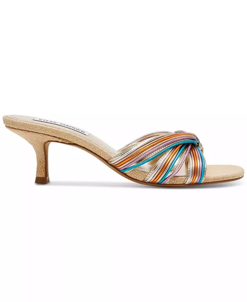 Steve Madden Women's Cary Strappy Kitten-Heel Mule Sandals 2
