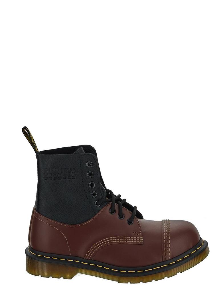 『Dr.Martens x MM6 Maison Margiela』Leather Lace Up Boots MM6 Maison Margiela MM6 Maison Margiela x Dr. Martens 1460
