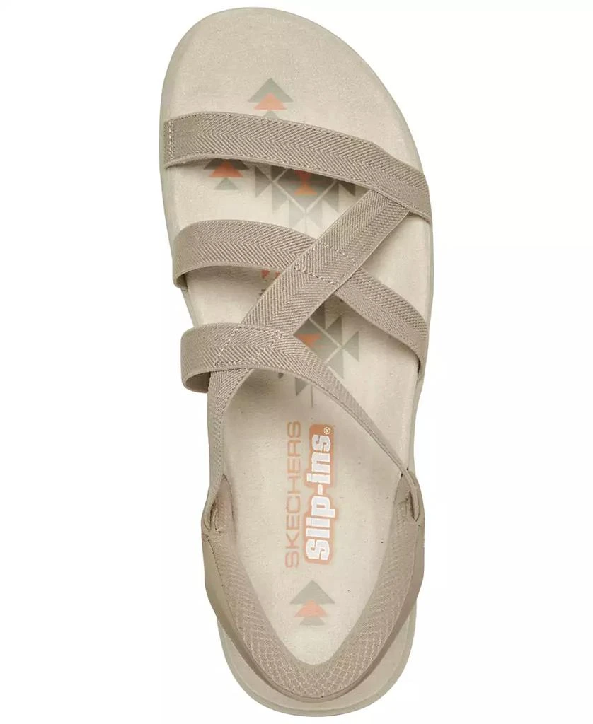 Skechers Women's Slip-ins: Reggae Slim - Stretch Flex Athletic Walking Sandals from Finish Line 3