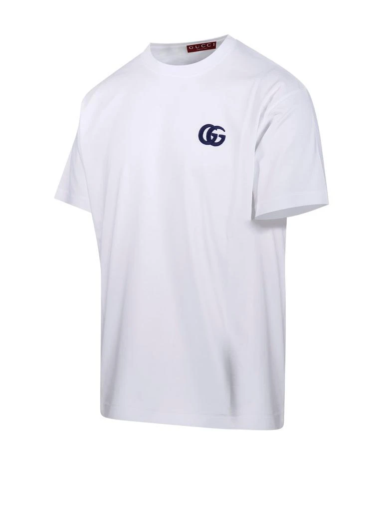 Gucci Gucci Logo Embroidered Crewneck T-Shirt 3