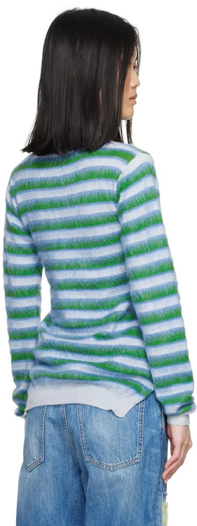 Marni Blue & Green Striped Sweater 3
