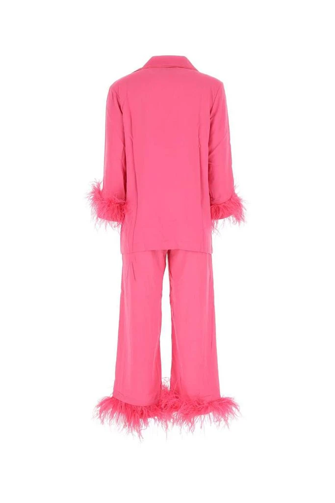 Sleeper Sleeper Feather Trim Pajama Set 2