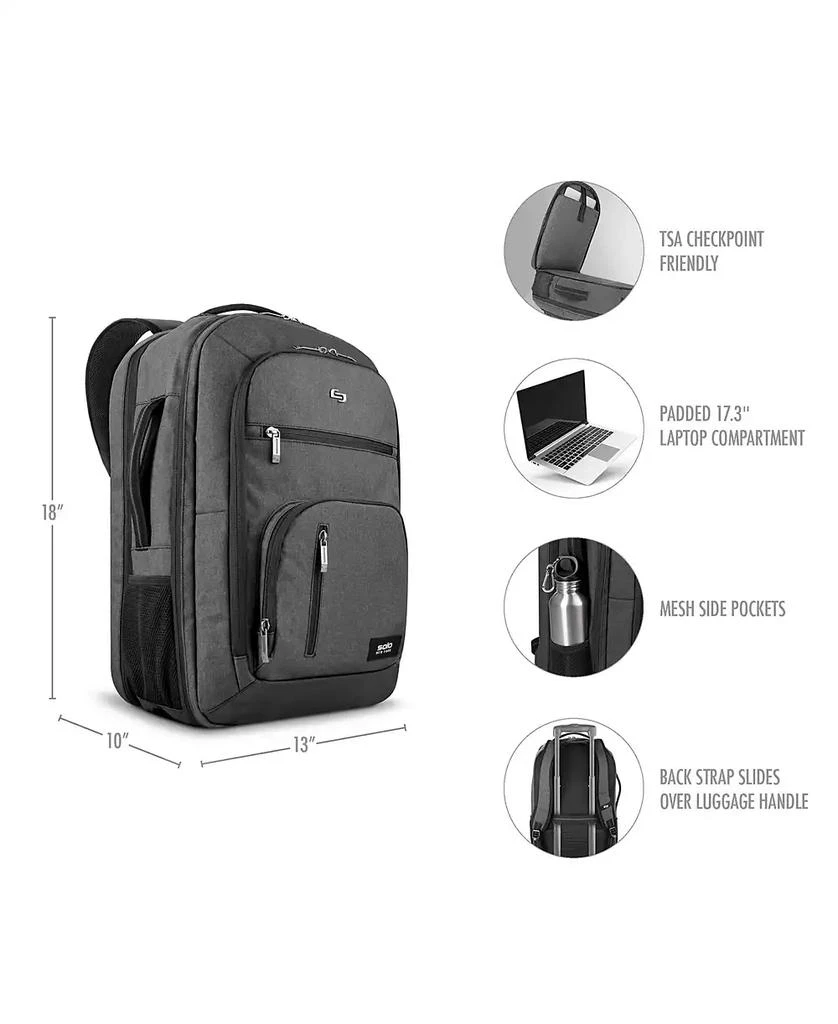 SOLO New York Downtown Grand Travel TSA  Backpack 12