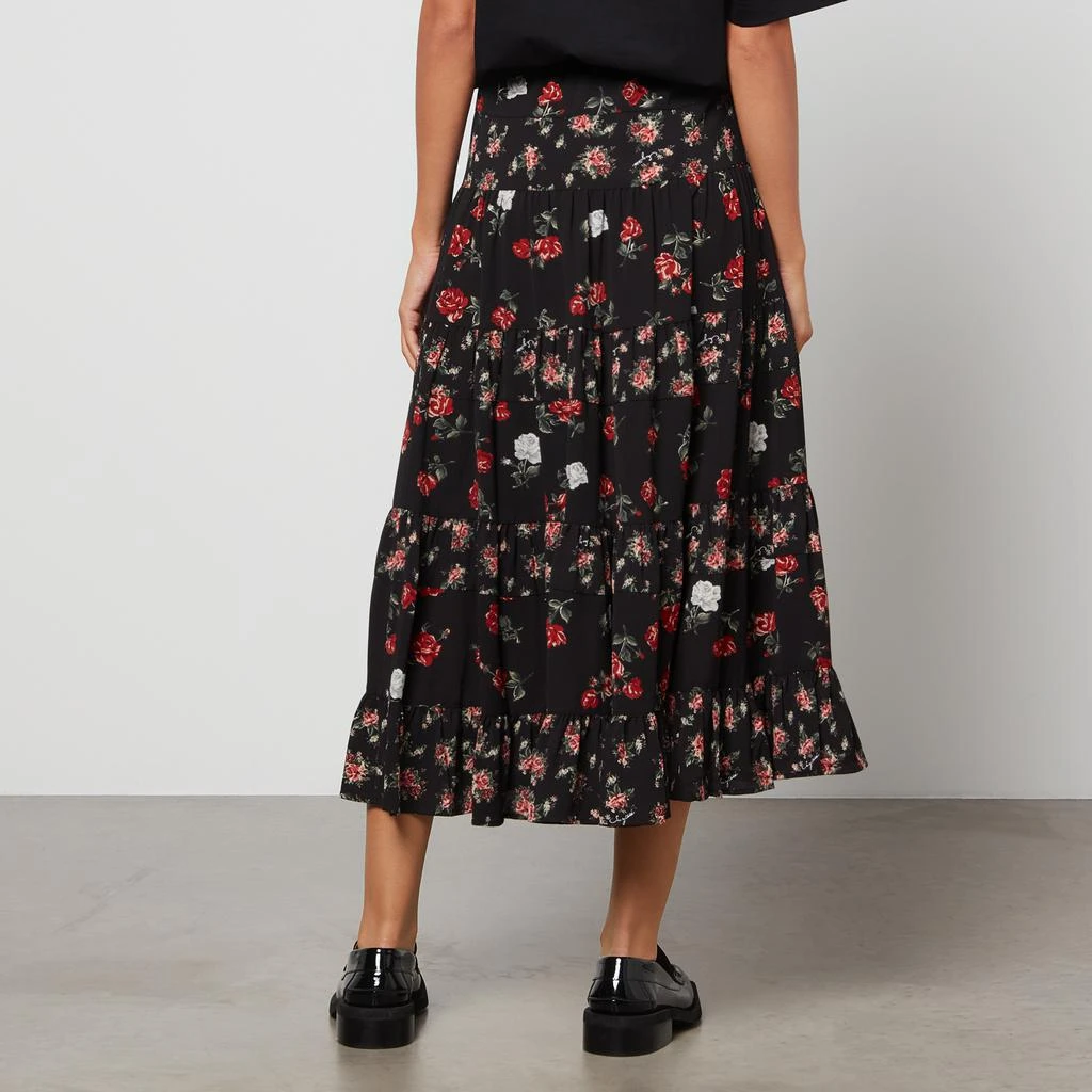 See by Chloé Juliette Floral-Print Stretch-Crepe Maxi Skirt 2