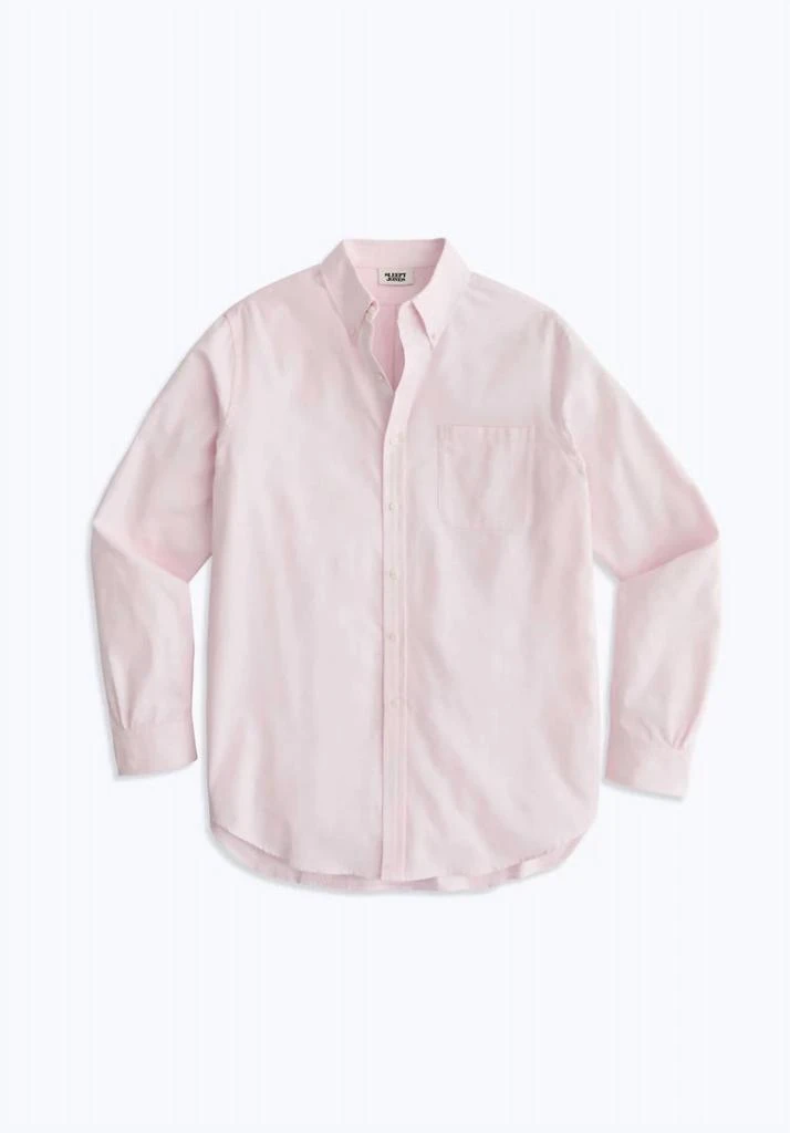 SLEEPY JONES Penn Shirt Unisex In Pink 1