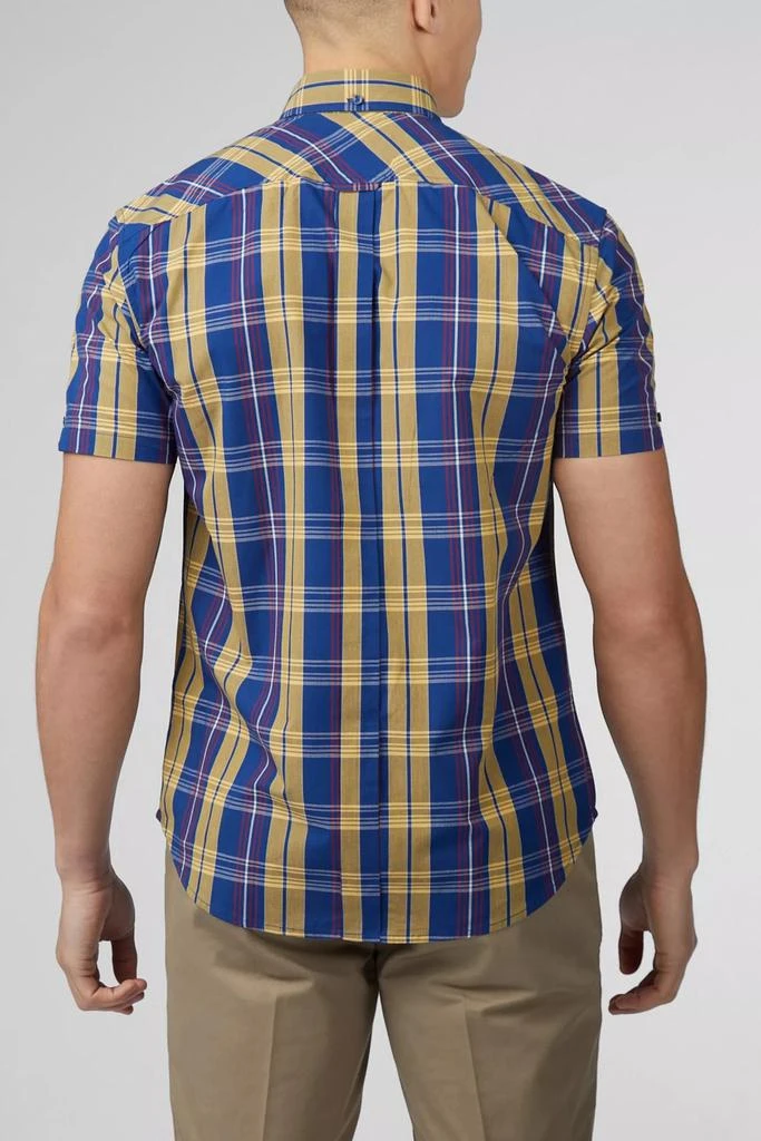 Ben Sherman Ben Sherman Irregular Check Short Sleeve Shirt 4