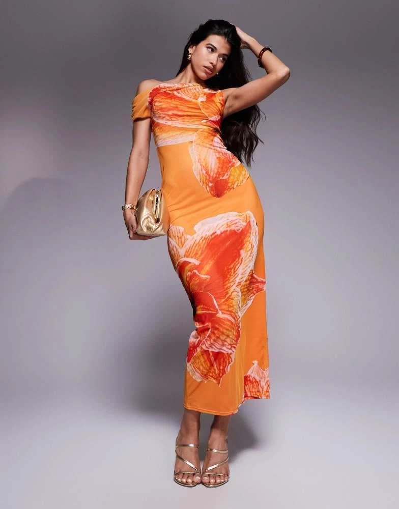 one shoulder layered dress One Shoulder Layered Dress XS main image 0