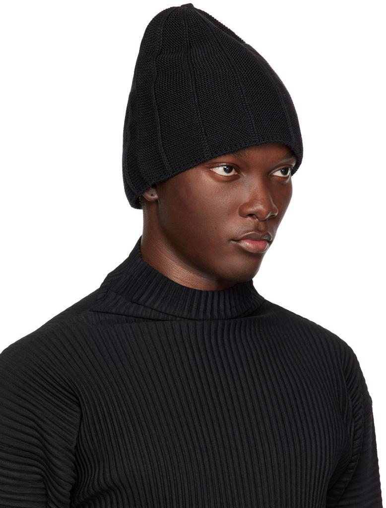 Homme Plissé Issey Miyake Black Blooming Beanie - Hats - BeyondStyle
