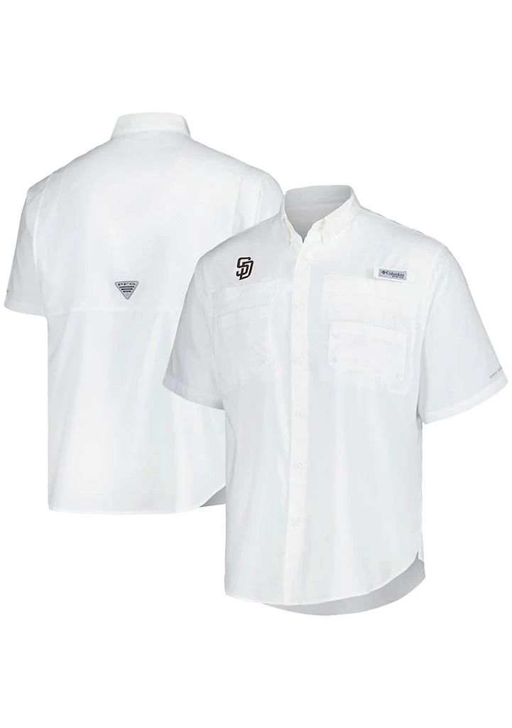 Columbia MLB San Diego Padres Tamiami Omni-Shade Button-Down Shirt