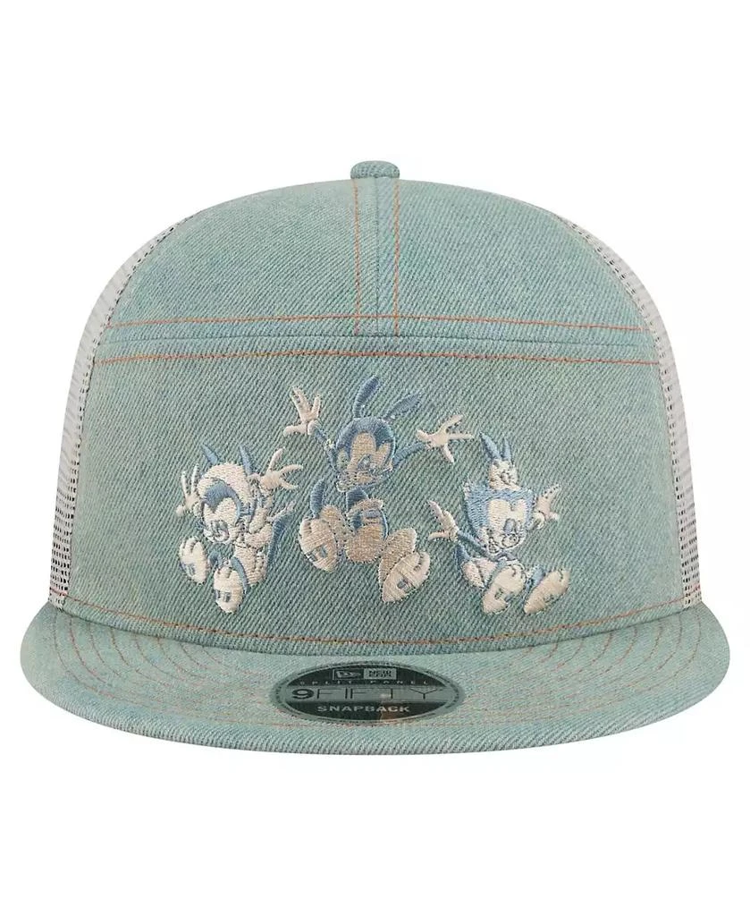 New Era Men's Blue Animaniacs Denim 9FIFTY Snapback Hat 2