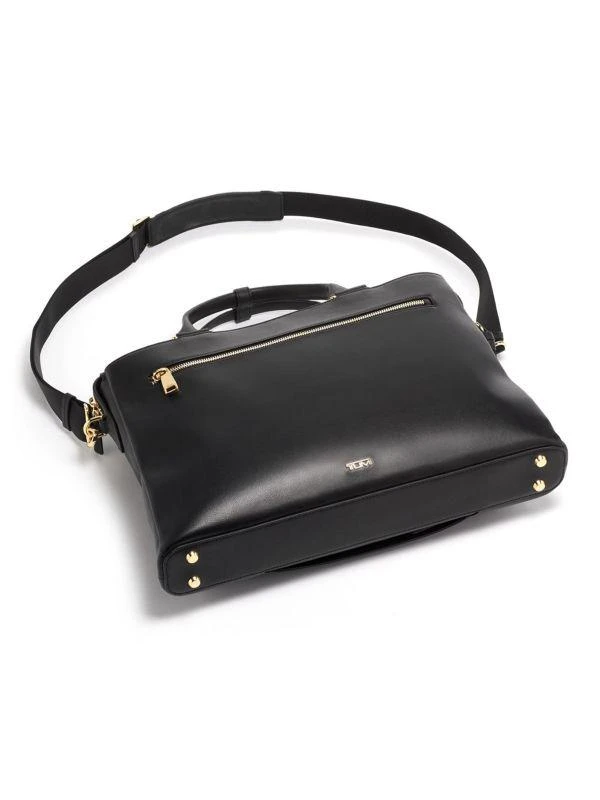 Tumi Cameron Leather Briefcase Bag 4
