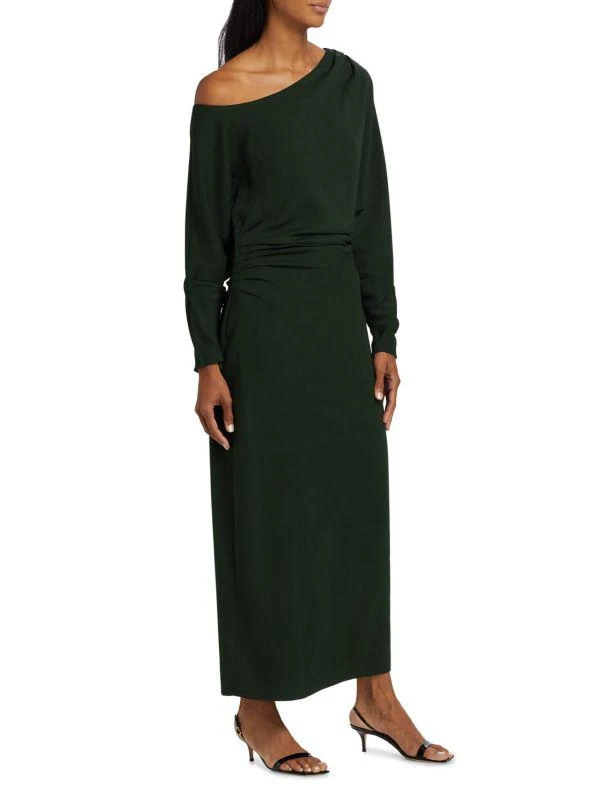 Tanya Taylor Georgie One-Shoulder Maxi Dress 3