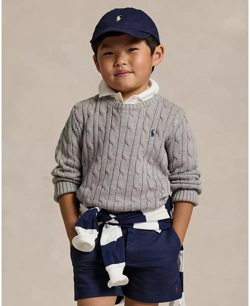 Ralph Lauren Boys 2-7 Cable-Knit Cotton Sweater 10