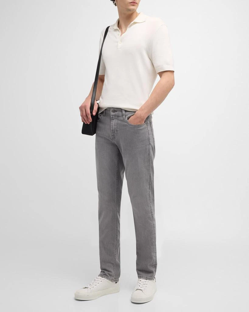 7 For All Mankind Men's Slimmy Slim-Straight Jeans 3