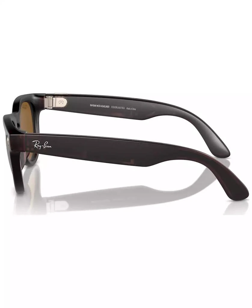 Ray-Ban Unisex AI Meta Gen1 Headliner Polarized Sunglasses, RW4009 5