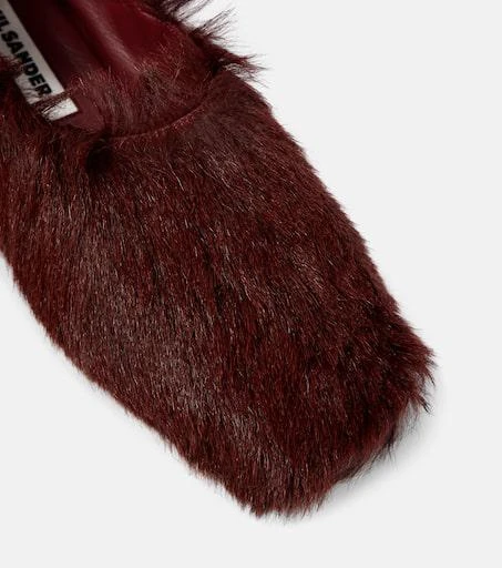 Jil Sander Calf hair flats 5