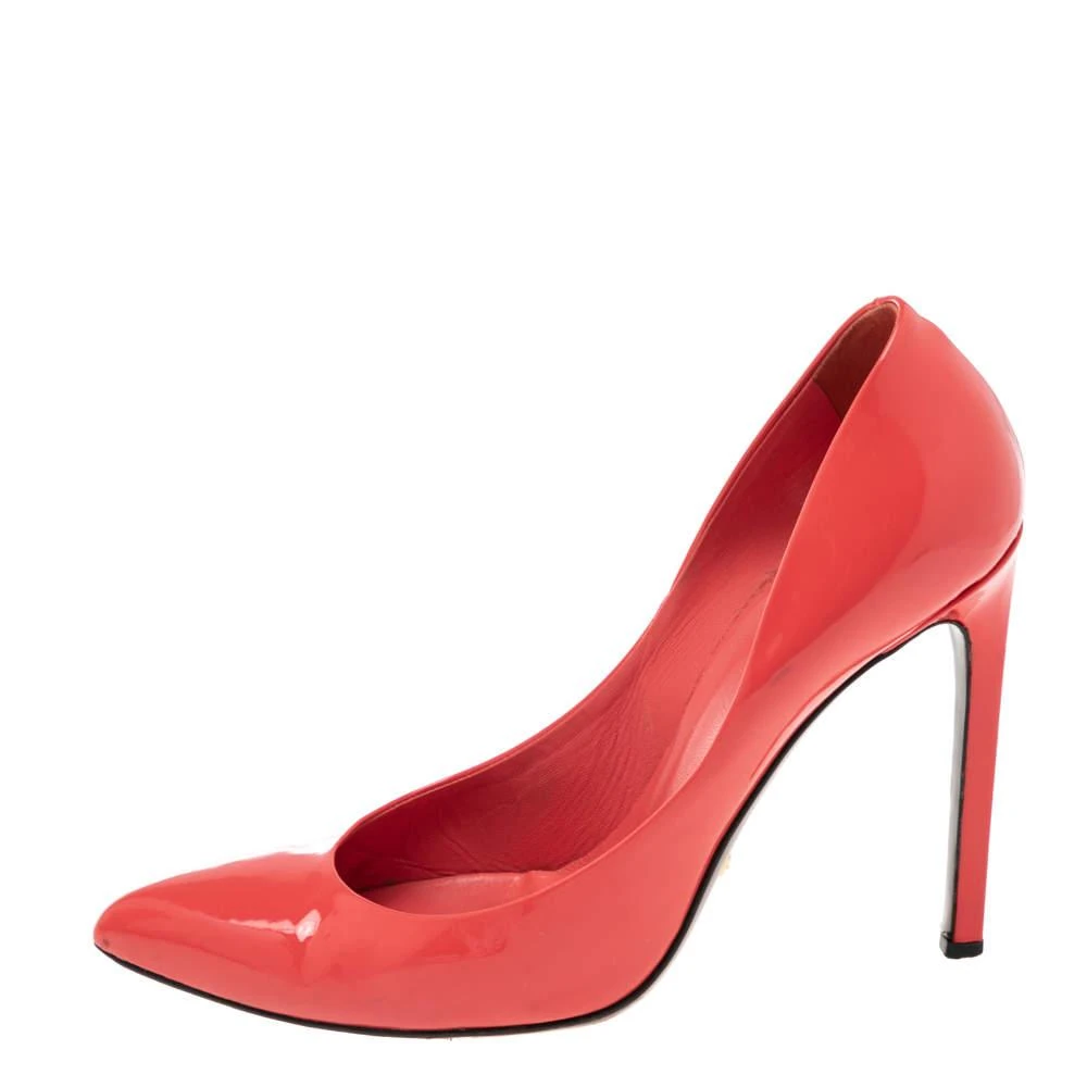 Gucci Gucci Red Patent Leather Pointed Toe Pumps Size 39 2