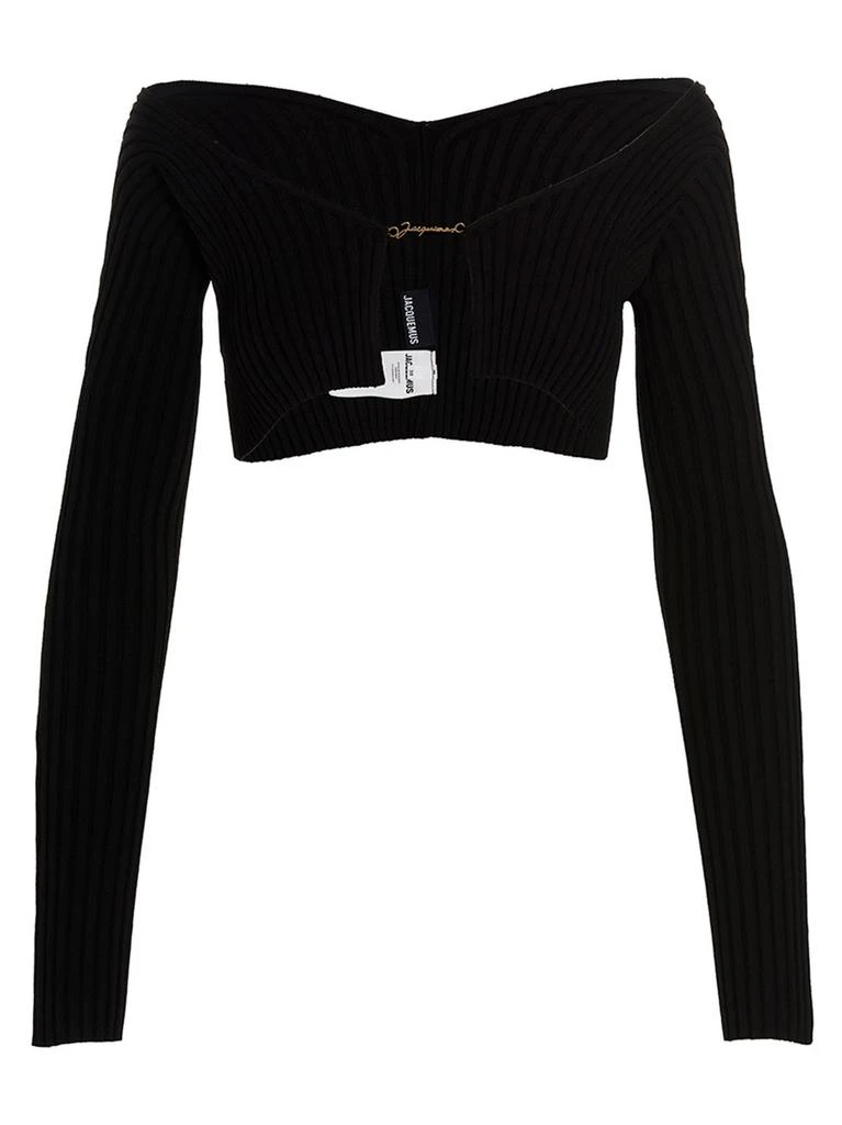 Jacquemus le Maille Pralu Cropped Cardigan 1