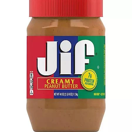 Jif Jif Creamy Peanut Butter, 48 oz., 2 pk. 4