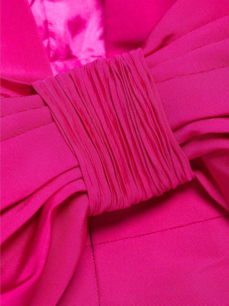 Alexia María Carlota Silk Bow-Embellished Mermaid Gown 7