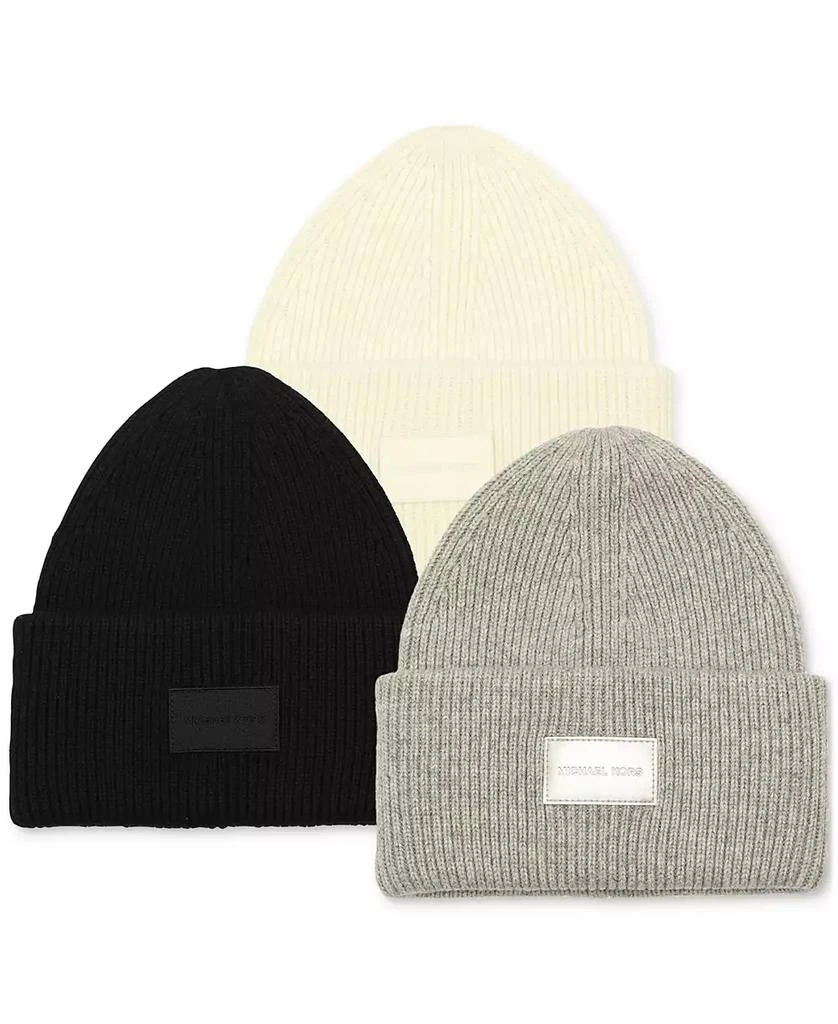 Michael Kors Women's Fine Rib Cuff Beanie 6