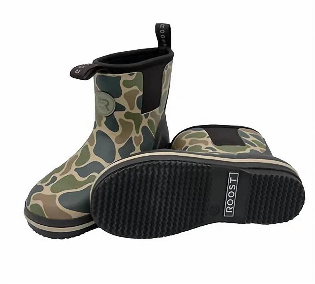 Fieldstone Unisex Roost Rain Boots In Camo