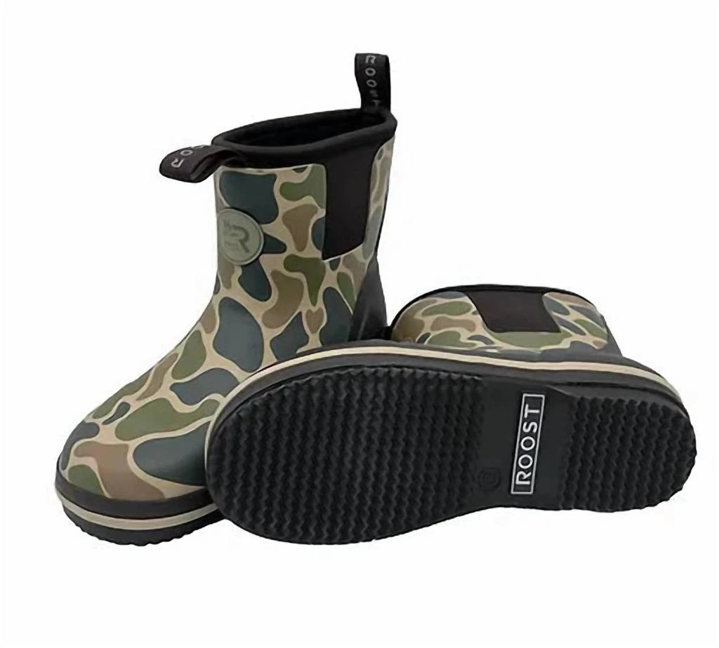 Fieldstone Unisex Roost Rain Boots In Camo 1