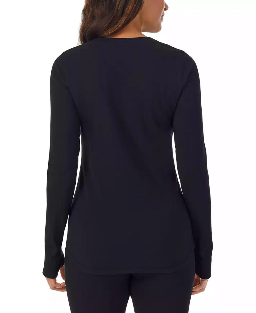 Cuddl Duds Women's Cottonwear Long-Sleeve Thumbhole Top 4