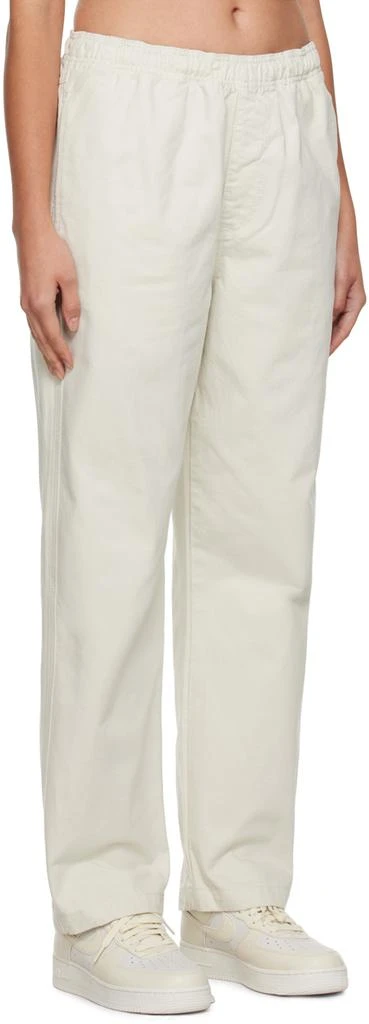 STUSSY White Beach Trousers 2